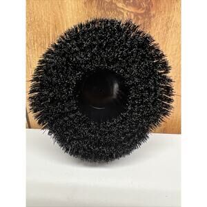 Chemical Guys Upholstery Brush With Hook And Loop Attach Black